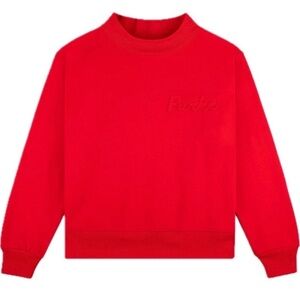 Red Women's Crewneck Sweater